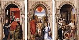 John Canvas Paintings - St John Altarpiece